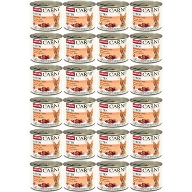 Animonda Carny Kitten Rind- und Kalbfleisch 24 x 200 g