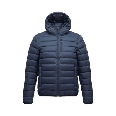 Champion Outdoor Herren Jacke mit Kapuze Übergangsjacke Blau 219184-BS501