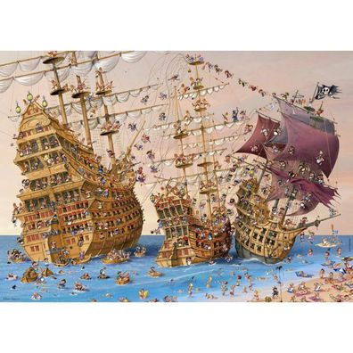 Dreieckiges Puzzle 1000 Teile - Korsar, Ruyer