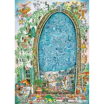 HEYE Puzzle The Artist' Mind 1000 Teile