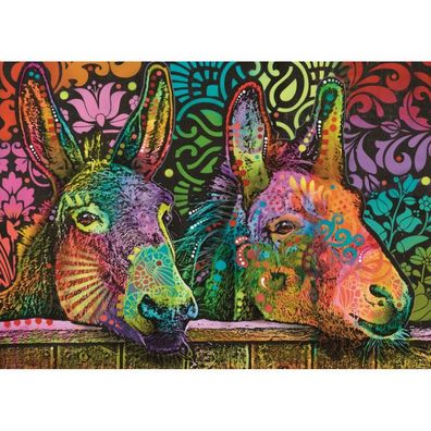 HEYE Puzzle Jolly Pets: Esel Liebe 1000 Teile
