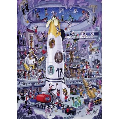 HEYE Puzzle Raketenstart 1000 Teile