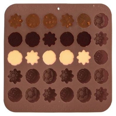 Orange Silikon-Pralinenform Sillinie
