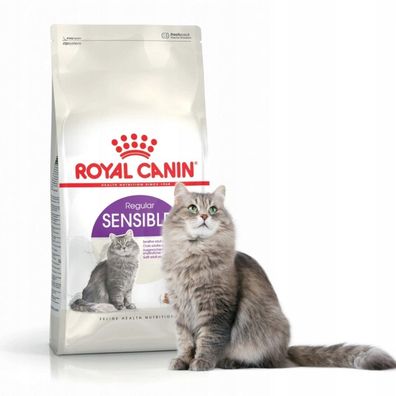 ROYAL CANIN Katzenfutter Sensible 33 Trockenmischung 10 kg