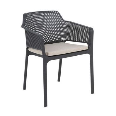 Sitzkissen Stuhlkissen Sitzpolster 45x45,5x3,5 cm Net Sitz D048-05FB PATIO