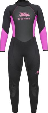 Trespass Damen Neoprenanzug Aquaria - Female 5Mm Full Wetsuit Black