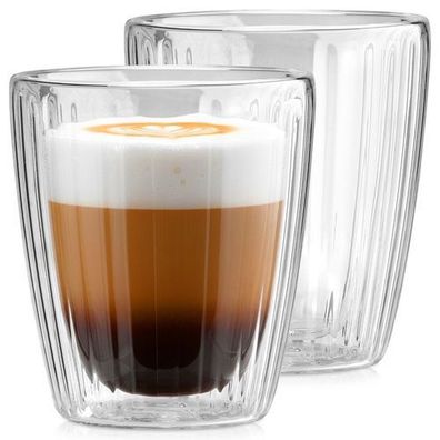 Doppelwandige Thermogläser für Kaffee und Tee, 230 ml, 2 Stück