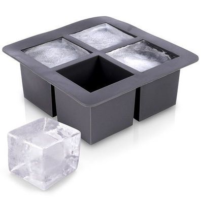 Silikon-Eiswürfelform XXL 15,5 x 15,5 x 6 cm