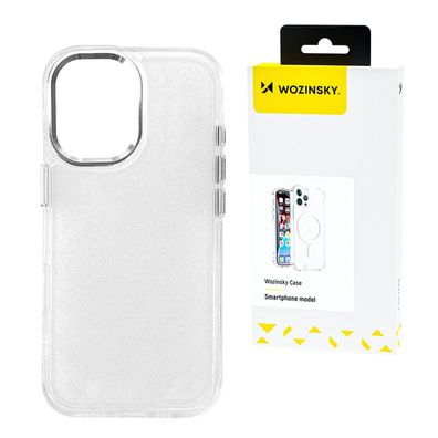 Schutzhülle für Samsung Galaxy S24 FE Glitzerhülle - transparent mit Glitzer