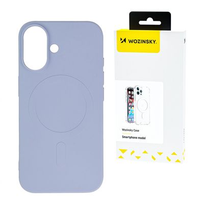 Magnetische Silikonhülle für Samsung Galaxy S25+ - Lila