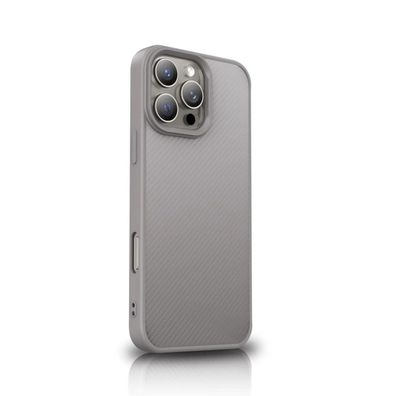 Samsung Galaxy S25+ Carbonfaser-Hülle mit MagSafe - Grau