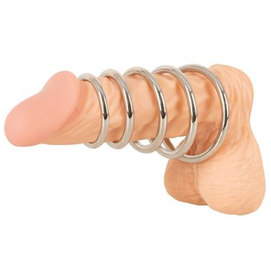 Bad Kitty Metall-Ringe 5er-Set