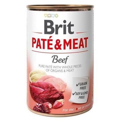 BRIT PATE & MEAT BEEF 800 g Dose