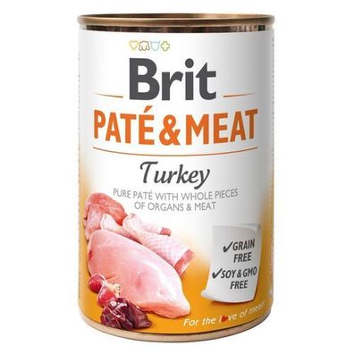 BRIT PATE & MEAT TURKEY 800 g Dose