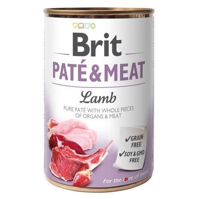 BRIT PATE & MEAT LAMB 800 g Dose