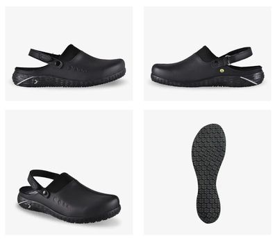 Clogs 37-47 Arztschuhe Berufsschuhe Pflegeschuhe Kochschuhe Dany schwarz