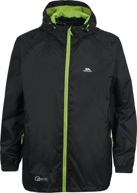 Trespass Regenjacke Qikpac Jacket - Unisex Packaway Jacket Tp75 Black