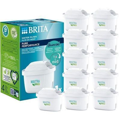 10 Stück BRITA MAXTRA PRO Kartuschen Originalfilter