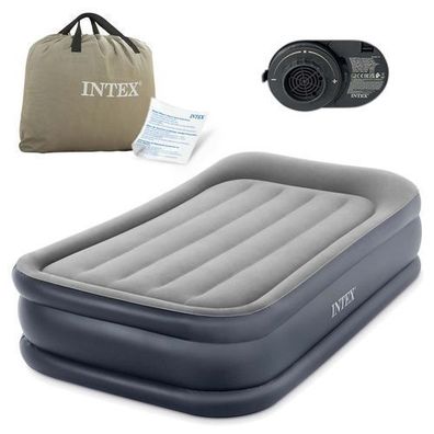 Aufblasbare Matratze 191x99x42 cm mit integrierter elektrischer Pumpe INTEX 64132ND