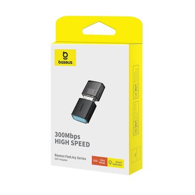 Externe USB-WLAN-Netzwerkkarte 2,4 GHz 300 Mbit/s schwarz