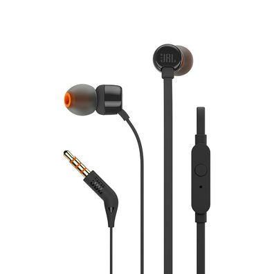 JBL Tune 110 In-Ear-Kopfhörer mit Fernbedienung 3,5mm schwarz