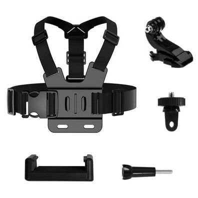GoPro DJI Insta360 SJCam Eken Brustgurt Action-Kamera Zubehörset