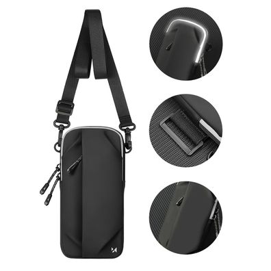 Armbandtasche für Laufhandy - schwarz