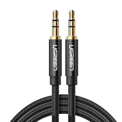 Audiokabel 2x Mini-Klinke 3,5 mm 2 m schwarz