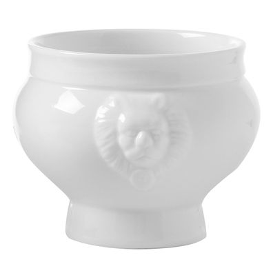 Lionhead Suppenschüssel, weißes Porzellan, 0,5 l - Hendi 784754