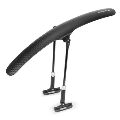 Universeller Fahrradschutzblech mit Verstellmöglichkeit - schwarz