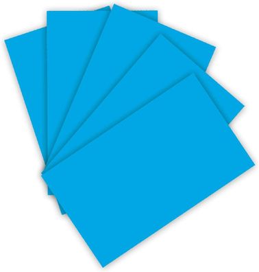 folia 6333 - Tonpapier 130 g/m², Tonzeichenpapier in pazifik, DIN A3, 50 Bogen, als G
