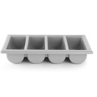 Besteckbehälter GN 1/1 4-teilig grau - Hendi 552308