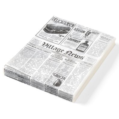 Pergamentpapier für warme Snacks, 200 × 250 mm, 500 Stück, Hendi 678121