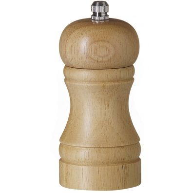 Salzmühle aus hellem Holz, Durchmesser 50 x 113 mm - Hendi 469699