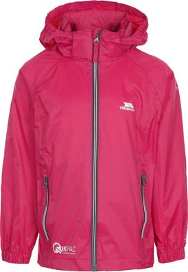 Trespass Kinder Regenjacke Qikpac X - Unisex Kids Packaway Jacket Tp75 Cassis