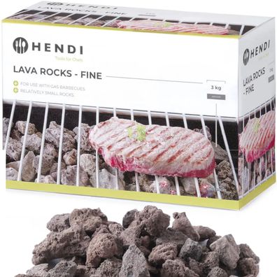 Lavastein für Gasgrill 3kg - Hendi 152706