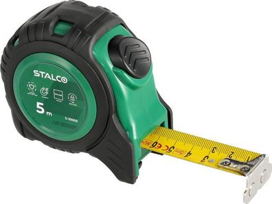 Stahl-Rollmaßband 5 m x 25 mm für manuelle Messungen STALCO S-10005