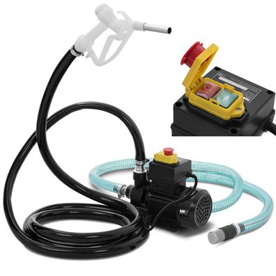 Elektrische Dieselzapfsäule, Bausatz IP55, 230 V, 370 W, 40 l/min