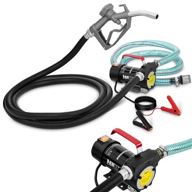 Elektrische Pumpe zum Abpumpen von Dieselkraftstoff, Kit IP55, 12 V, 155 W, 40 l/min