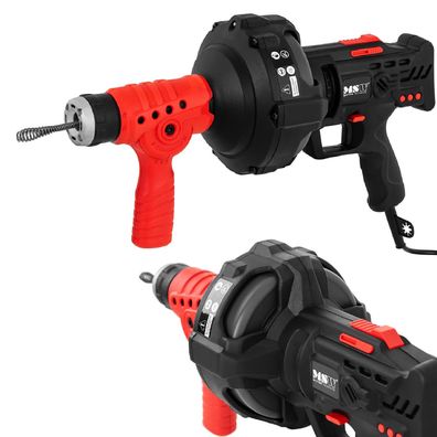 Elektrische Rohrreinigungsspirale zur Reinigung von Abflussrohren, 240 W, 7,5 m Länge