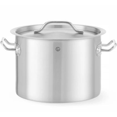 Budget Line mittelgroßer Topf mit Deckel 9 l 250x180 - Hendi 832820