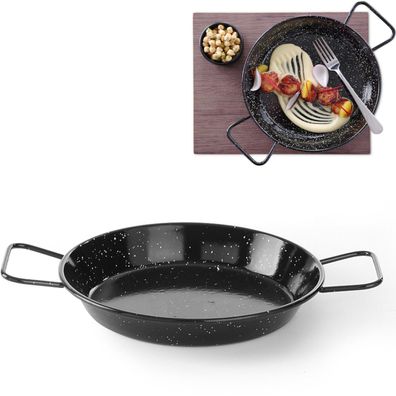 Emaillierte Paellapfanne/Schüssel, Durchmesser 24 cm - Hendi 622858