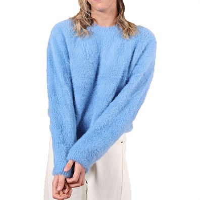 OXBOW Women Sweater Puschel Strick Persephone silver lake