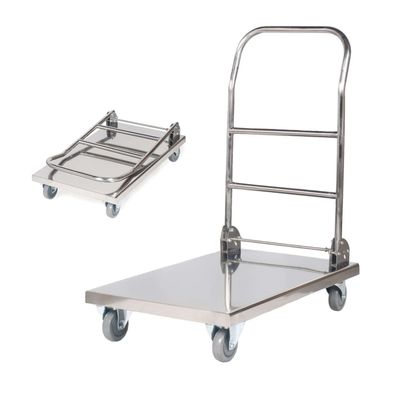 Klappbarer Stahlplattformwagen, HoReCa-Plattform 70 x 52 cm