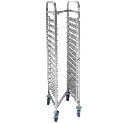 Stahlwagen für den Transport von GN 15 x GN1/1 Behältern und Trays
