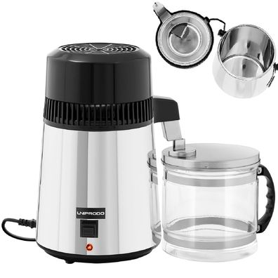 Wasserdestilliergerät mit Glaskrug 4 l