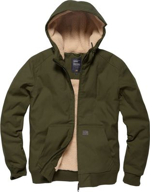 Vintage Industries Winterjacke Datton Jacket Dark Olive