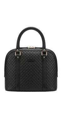 Gucci Dome Microguccissima Tote Bag Schwarz