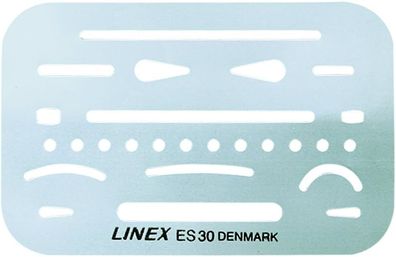 Linex Radierschablone