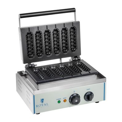 Teflon-Waffeleisen für Waffeln am Stiel und Corn Dogs